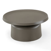 Lanuza - Outdoor Taupe End Coffee Table — view 2