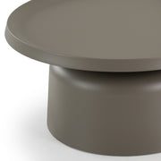 Lanuza - Outdoor Taupe End Coffee Table — view 3