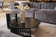 Larimer - Modern Round Coffee Table Set — view 2