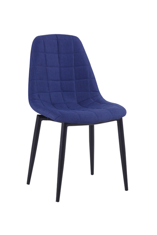 Zella - Modern Blue Dining Chair (Set of 2) — view 2