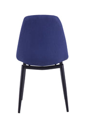 Zella - Modern Blue Dining Chair (Set of 2) — view 3