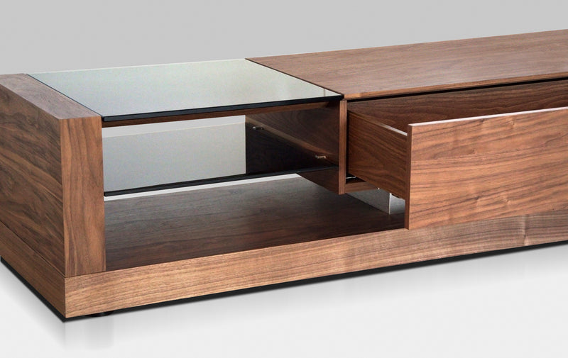 Mali Modern Walnut TV Stand — view 2