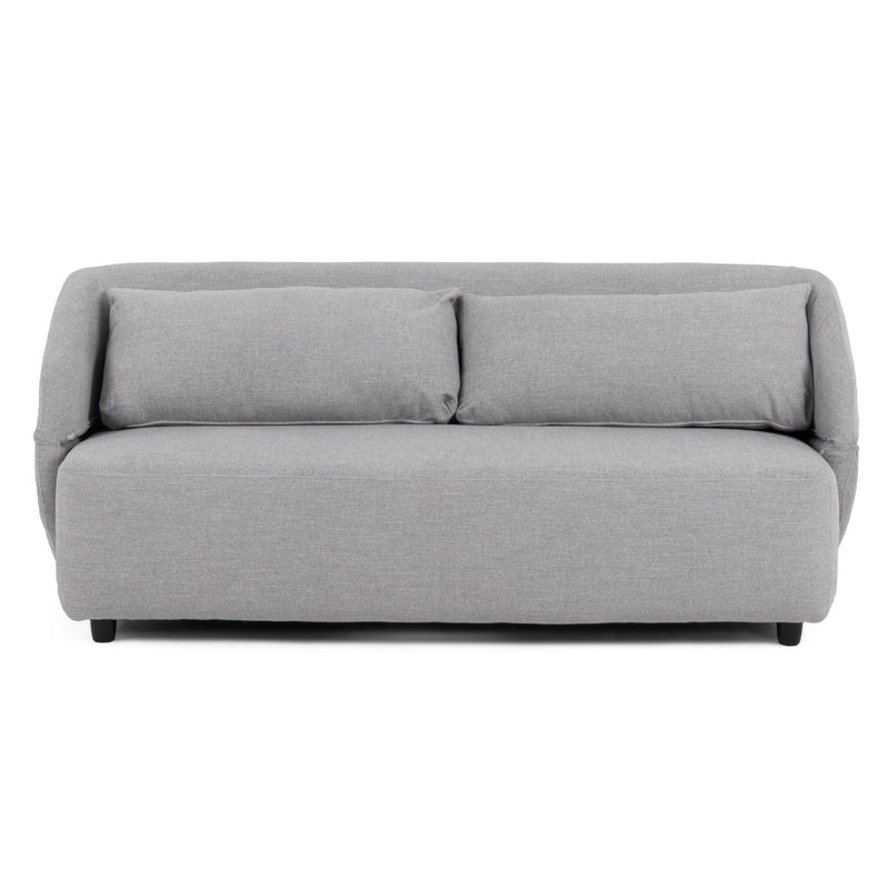 Lerner - Modern Light Grey Fabric Sofa Bed — view 2