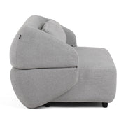 Lerner - Modern Light Grey Fabric Sofa Bed — view 4