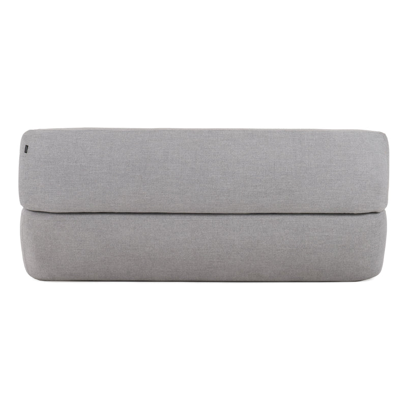 Lerner - Modern Light Grey Fabric Sofa Bed — view 5