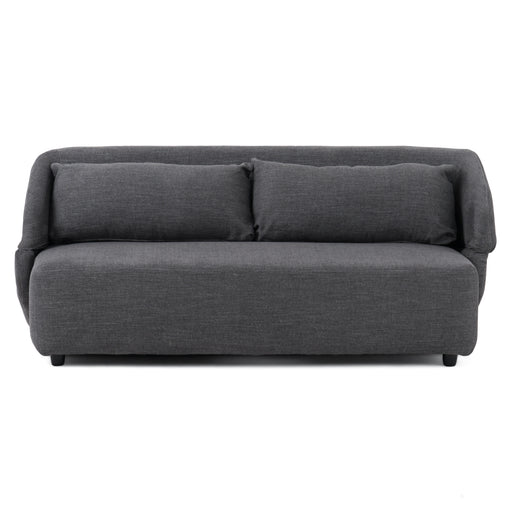 Lerner - Modern Dark Grey Fabric Sofa Bed — view 2