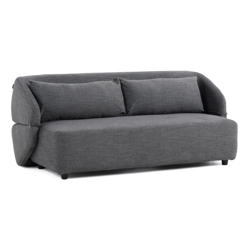 Lerner - Modern Dark Grey Fabric Sofa Bed — view 3