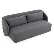 Lerner - Modern Dark Grey Fabric Sofa Bed — view 4