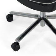 Liddell - Modern Black Leather Executive Office Chair — view 5