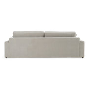 Loki - Modern Grey Fabric 4-Seat Sofa — view 3