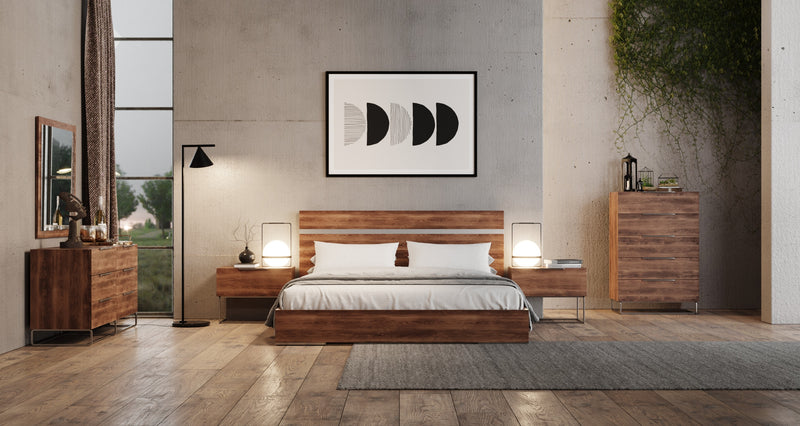 Lorenzo Italian Modern Light Oak Chest — view 2