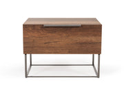 Lorenzo Italian Modern Light Oak Nightstand — view 4