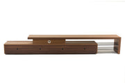 Loreta - Modern Walnut TV Stand — view 3