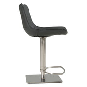 Manning - Modern Grey Bar Stool — view 2
