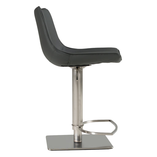 Manning - Modern Grey Bar Stool — view 2
