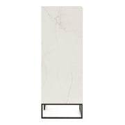 Marbella - Italian Modern White Marble Chest — view 3