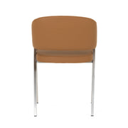 Marcus - Modern Camel Vegan Leather Dining Chair (Set of 2) — view 5