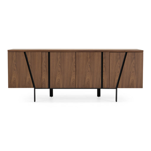 Mario - Modern Walnut Veneer Buffet