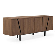 Mario - Modern Walnut Veneer Buffet — view 2