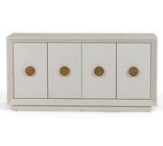 Marjorie - Modern Cream & Brushed Gold Buffet — view 3
