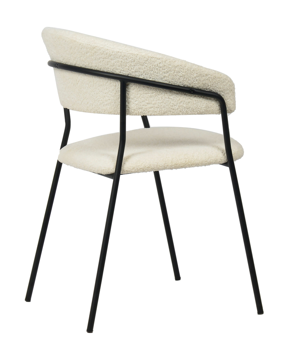 Marlynn - Modern White Dining Chair Set of 2 — view 4