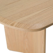 Masuda - Modern Natural Ash Rectangular Dining Table — view 5