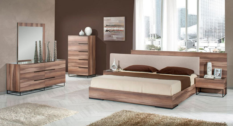 Matteo - Modern Italian Walnut Dresser — view 2