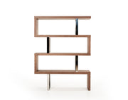 Maze Modern Walnut Bookcase — view 4