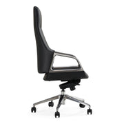 Merlo - Modern Black High Back Executive Office Chair — view 2