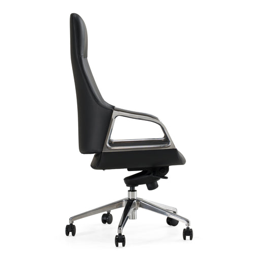 Merlo - Modern Black High Back Executive Office Chair — view 2