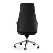 Merlo - Modern Black High Back Executive Office Chair — view 3