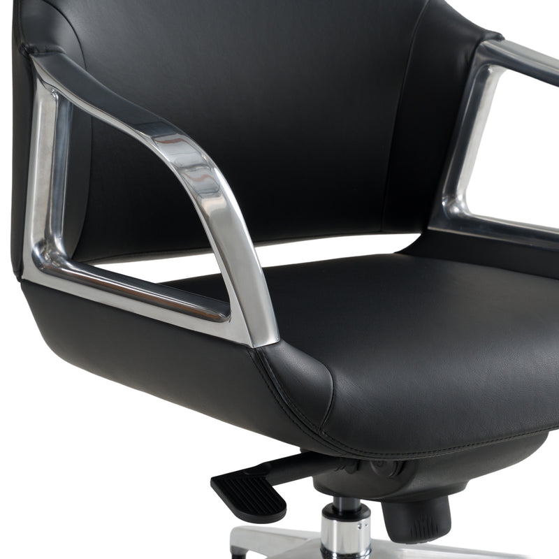 Merlo - Modern Black High Back Executive Office Chair — view 4