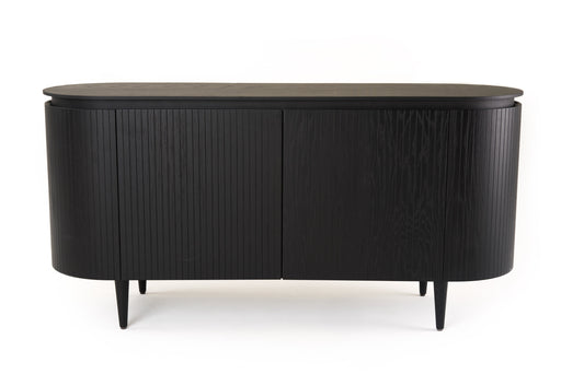 Miami - Modern Black Oak Buffet — view 2