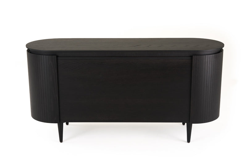 Miami - Modern Black Oak Buffet — view 4