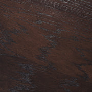 Miami - Modern Brown Round Dining Table with Extension — view 5