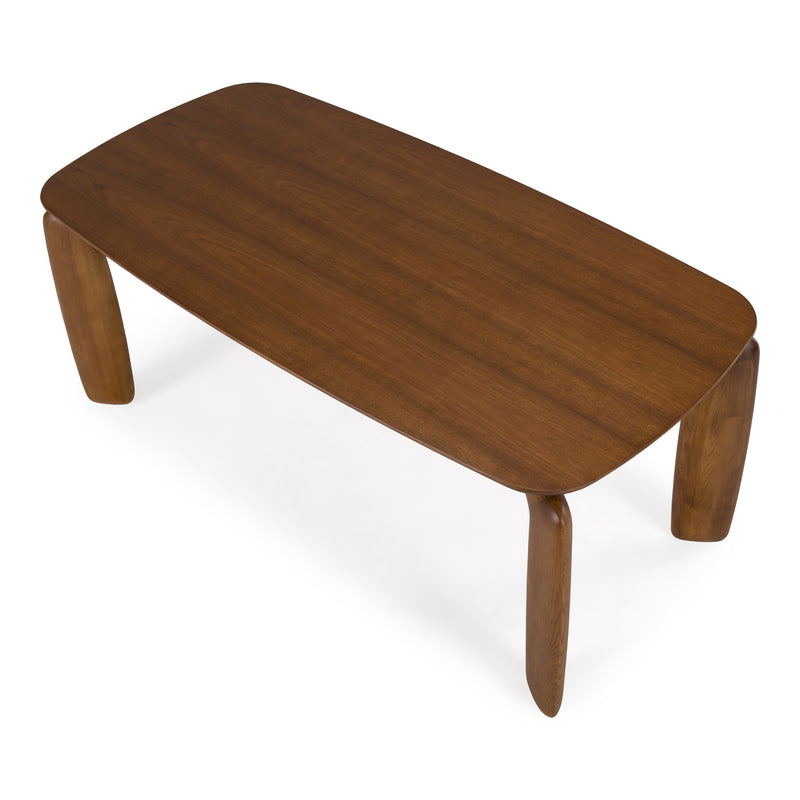 Michael - Mid-Century Modern Walnut 71" Dining Table — view 3