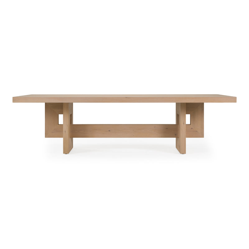 Mineola - Modern Natural White Oak Dining Table