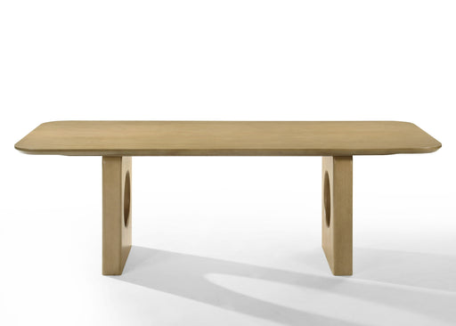 Oshana - Modern White Oak Dining Set — view 2