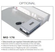 MO-USA3 Modena Modern Black TV Entertainment System Made In Italy — view 3