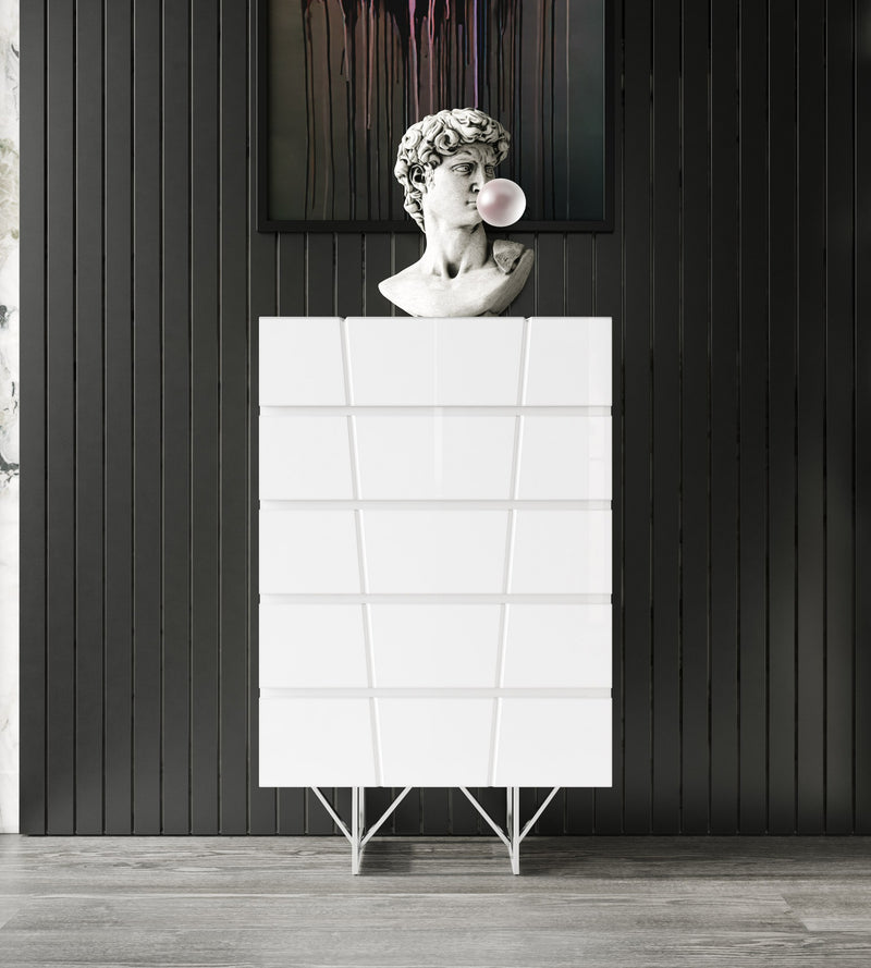 Chrysler Modern White Chest — view 5