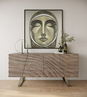 Finley Mid-Century Grey Ash Buffet — view 5