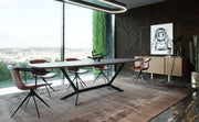 Herzog - Modern Grey Ceramic Dining Table — view 4