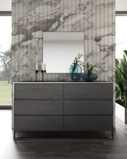 Jolene - Modern Grey Dresser — view 3