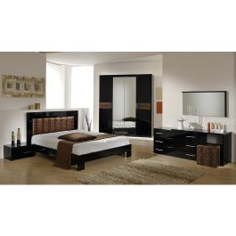 Queen Moon Italian Modern California King Bedroom Set
