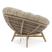 Moon - Outdoor Beige Lounge Chair — view 5