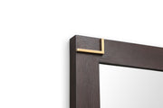 Moontide - Modern Smoked Ash & Gold Mirror — view 3