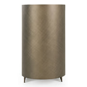 Moorgate - Modern Travertine Ceramic + Bronze Buffet — view 4