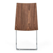 Morgan - Modern Black & Walnut Dining Chair (Set of 2) — view 4