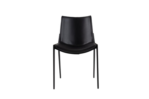 Murray - Modern Black Vegan Leather Dining Chair (Set of 2)
