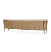 AICO Villa Cherie Media Cabinet in Caramel image